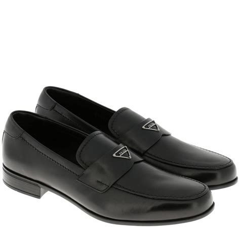 prada scarpe mocassino|Mocassini in Pelle e Slip.